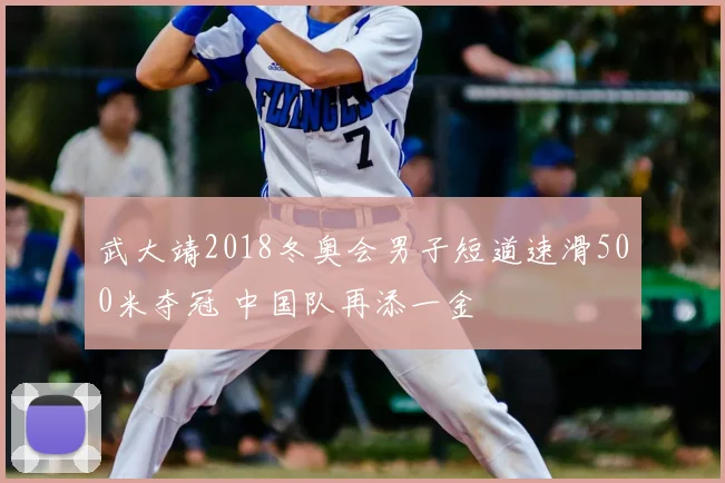 武大靖2018冬奥会男子短道速滑500米夺冠 中国队再添一金